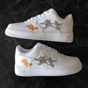 Tom and Jerry Air Force 1 Shoes
